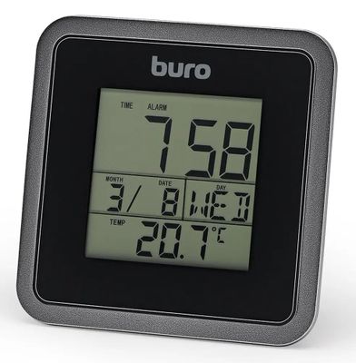 Термометр Buro BU-WSH159, черный – купить в Ситилинк | 1549075