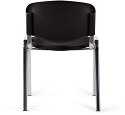 Стул STAFF CF-009 (Iso Plast), пластик, до 100кг, черный