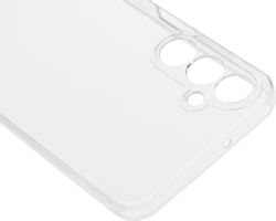 Чехол (клип-кейс) BORASCO Silicone Case, для Samsung Galaxy A25, прозрачный