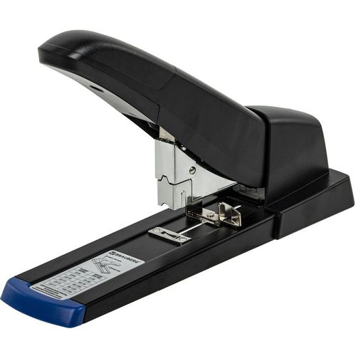 Степлер BRAUBERG Heavy Duty Extra 140 листов, черный [270553]