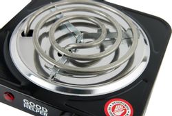 Настольная плита электрическая GOODHELPER ES-10T11, сталь, черный