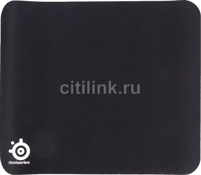 Коврик для мыши SteelSeries QcK mini (S) черный, тряпичный, 250х210х2мм [63005]
