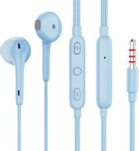 Изображение товара Наушники PERO EP17 вкладыши 3.5 мм голубой