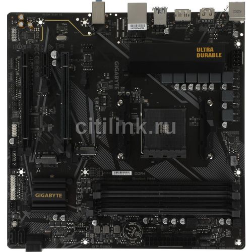 Материнская плата Gigabyte B550M DS3H R2, Socket AM4, AMD B550, mATX, Ret