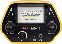 Металлоискатель RGK MD-12, глубина до: 30см, 5КГц