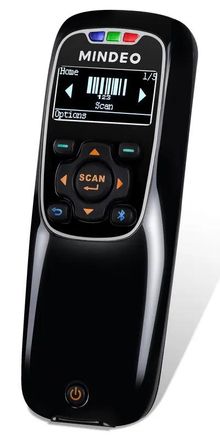 Сканер штрих-кода MINDEO MS3690Plus Mark 2D беспроводное черный [ms3690-2d-hd(wi-fi)]