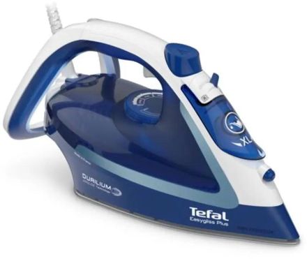 Утюг Tefal FV5735E0, с паровым ударом, 2500Вт, с автоотключением, синий и белый