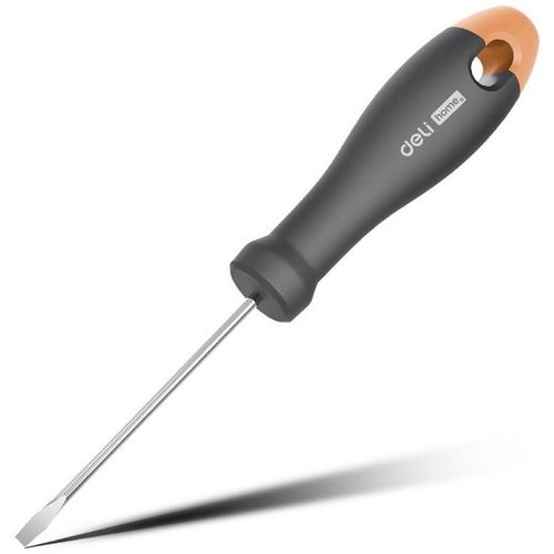 Отвертка Deli HT1103C, SL3 длина стержня 75мм