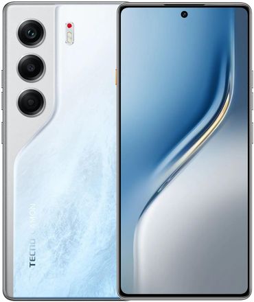 Смартфон TECNO Camon 40 12/256Gb, 6.78", AMOLED, 120Гц, 5200мAч, 2 nano SIM, белый