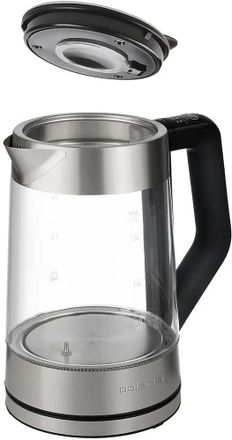 Чайник электрический Polaris PWK 1711CGLD, 2200Вт, серебристый матовый