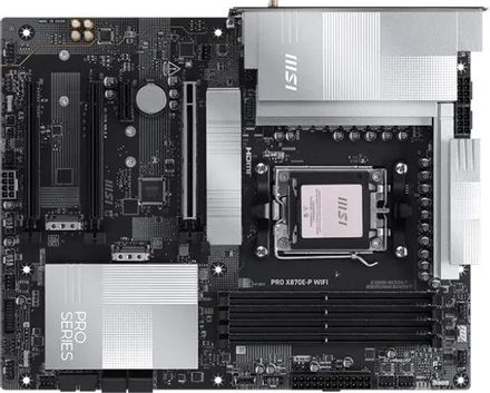 Материнская плата MSI PRO X870E-P WIFI, Socket AM5, AMD X870E, ATX, Ret
