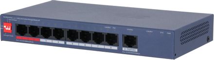 Коммутатор Dahua DH-CS4009-8ET1GT-110, управляемый, 9 RJ-45, 10/100/1000 Мбит/с
