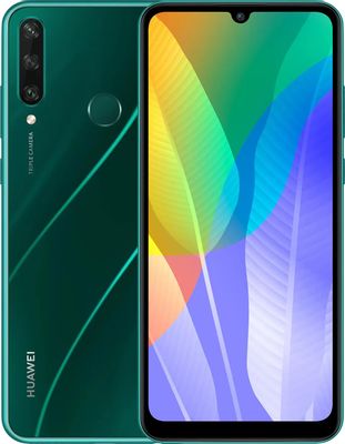 Смартфон Huawei Y6P 64Gb,  зеленый