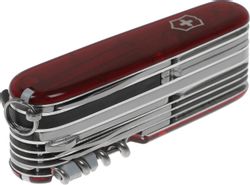Складной нож Victorinox CyberTool L, функций: 39, 91мм, красный полупрозрачный