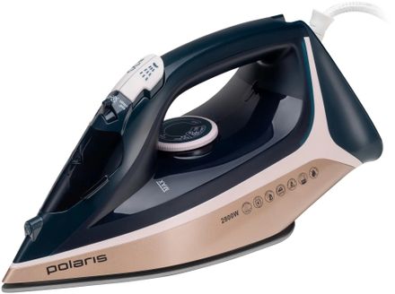 Утюг Polaris PIR 2868AK,  2800Вт,  синий/розовый
