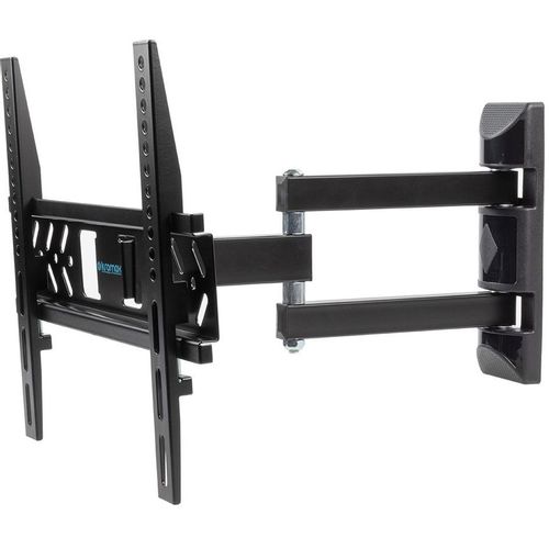 Кронштейн для телевизора Kromax PIXIS-XS, 22-55″, настенный, поворотно-выдвижной и наклонный, черный [20251]