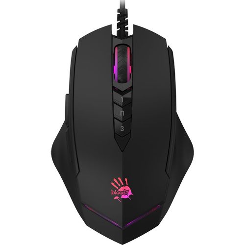 Мышь проводная A4TECH Bloody V8M Max, игровая, оптическая, USB, 12000dpi, черный