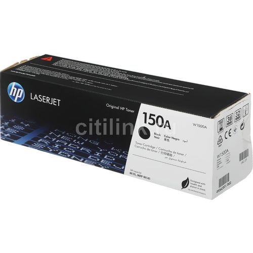 Картридж HP 150A, черный / W1500A