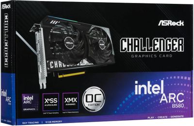 Аксессуары для видеокарта ASRock INTEL ARC B580 B580 CL 12GO 12ГБ