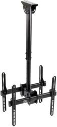Кронштейн для телевизора Arm Media LCD-1850, 26-65", потолочный, поворот и наклон, черный