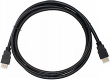 Изображение товара Кабель HDMI 1.4 1.8м черный позолота CACTUS CS-HDMI.1.4-1.8