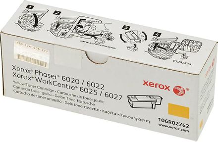 Картридж Xerox 106R02762, желтый / 106R02762