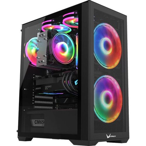 Корпус ATX Formula Air Power G5 DUO, Midi-Tower, без БП, черный