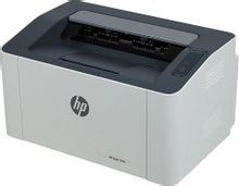 Принтер лазерный HP Laser 107w черно-белая печать, A4, цвет белый ...