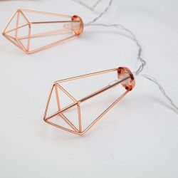 Гирлянда нить NEON-NIGHT Home Кристаллы, светодиодная, ламп 10шт, 1.5м