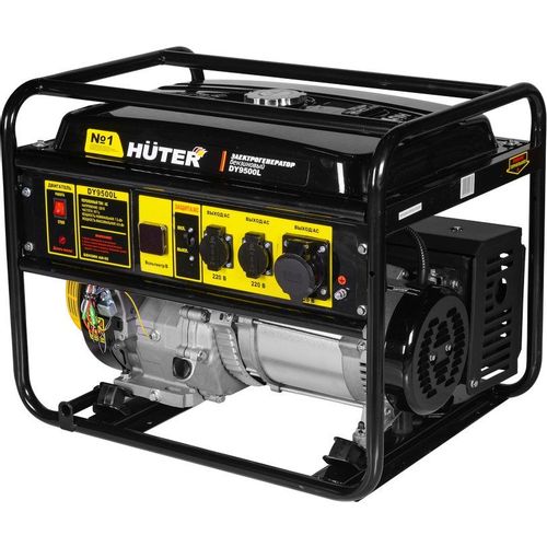 Бензиновый генератор Huter DY9500L, 220 В, 8кВт [64/1/39]