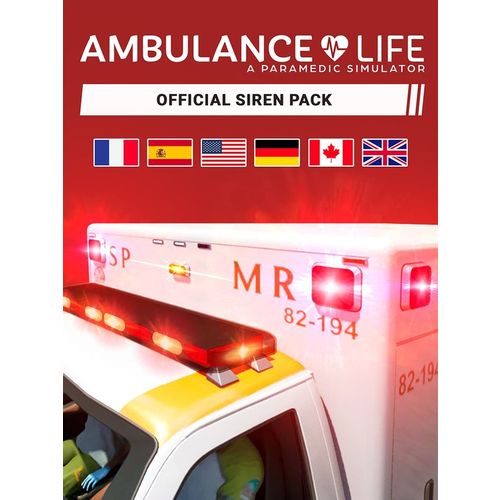 Дополнение к игре NACON Ambulance Life — Official Siren Pack, для ПК, регион: Россия, Весь мир, RUS (интерфейс и субтитры)