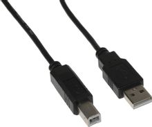 Изображение товара Кабель KINGPRICE KP-AmBm-v2-3m USB A M - USB B M круглый 3 метра черный