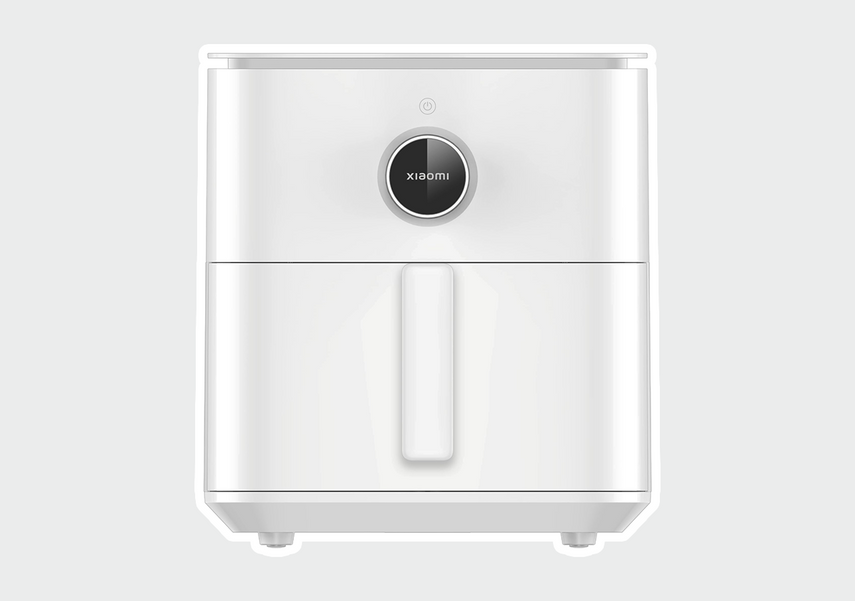 Аэрогриль Xiaomi Smart Air Fryer — приличных размеров, с объемом чаши 6,5 литра