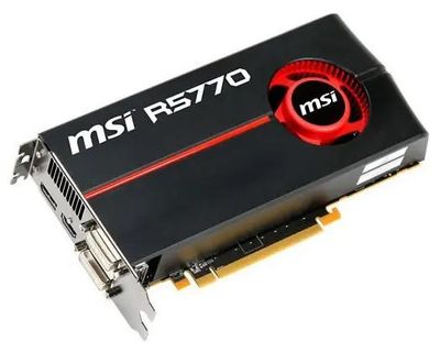 Видеокарта MSI AMD  Radeon HD 5770 1ГБ DDR5, Ret [r5770-pm2d1g/seaweed]