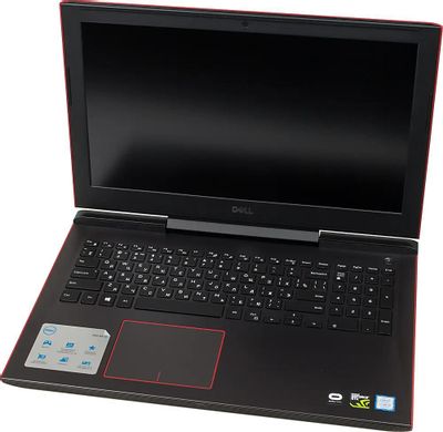 Ноутбук игровой DELL G5 5587 G515-7381, 15.6", Intel Core i5 8300H 2.3ГГц, 4-ядерный, 8ГБ DDR4, 1000ГБ,  128ГБ SSD,  NVIDIA GeForce  GTX 1060 MAX Q - 6 ГБ, Linux, красный
