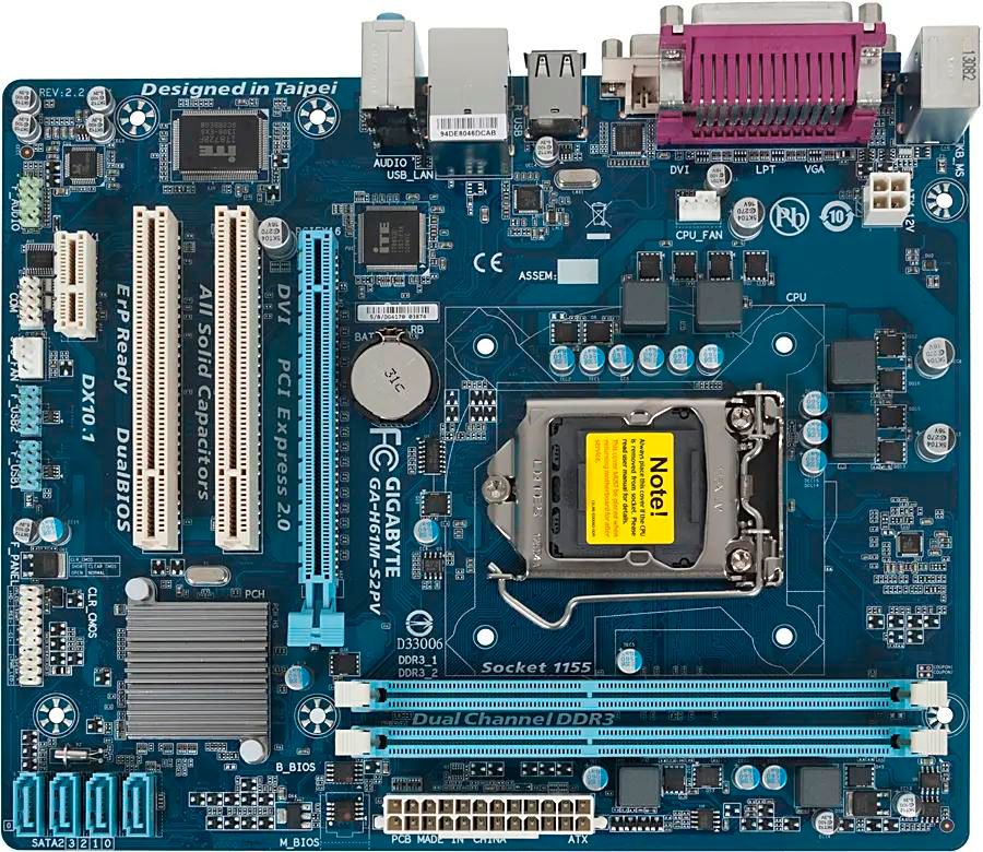 Gigabyte gah61ms2pv outlet