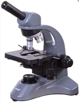 Микроскоп LEVENHUK 700M, световой/оптический/биологический, 40-2000x, на 4 объектива, серый/черный [69655]