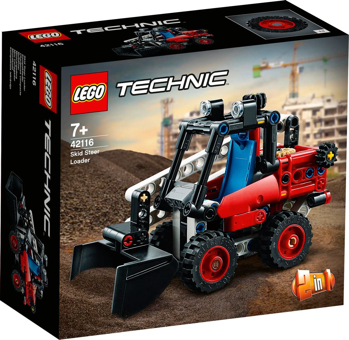 Инструкция, руководство по эксплуатации для конструктор Lego Technic  Фронтальный погрузчик, 42116 (1460682) - скачать Ситилинк