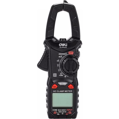 Клещи токоизмерительные Deli DL334203, измер.ток: переменный