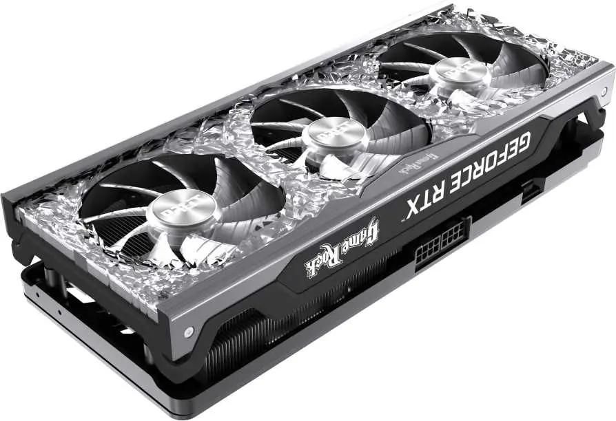 Palit NVIDIA GeForce RTX 3070 PA-RTX3070 GAMEROCK OC 8G 8ГБ GDDR6
