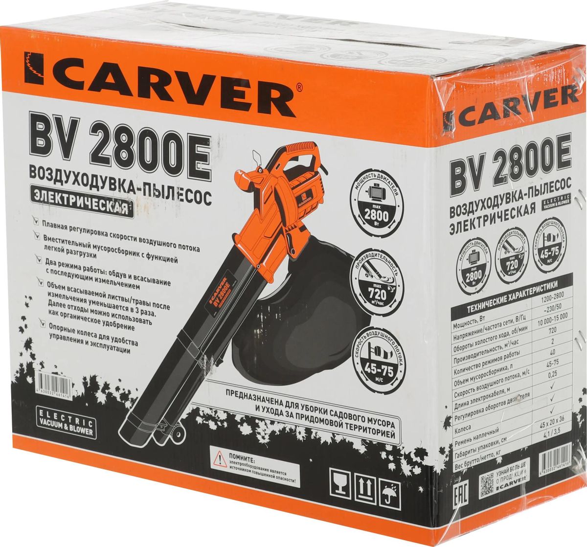 Двигатель На Садовый Пылесос Carver Купить