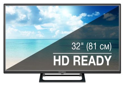 32" Телевизор Hyundai H-LED32FT3001 HD, черный