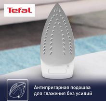 Утюг Tefal FV1711E0,  синий/белый