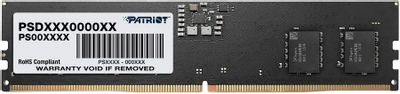 Оперативная память Patriot Signature PSD516G520081 DDR5 -  1x 16ГБ 5200МГц, DIMM,  Ret