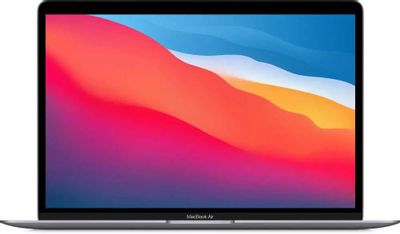 Ноутбук Apple MacBook Air Z1240004J, 13.3", IPS, Apple M1 8 core 3.2ГГц, 8-ядерный, 8ГБ 512ГБ SSD,  Mac OS, серый космос