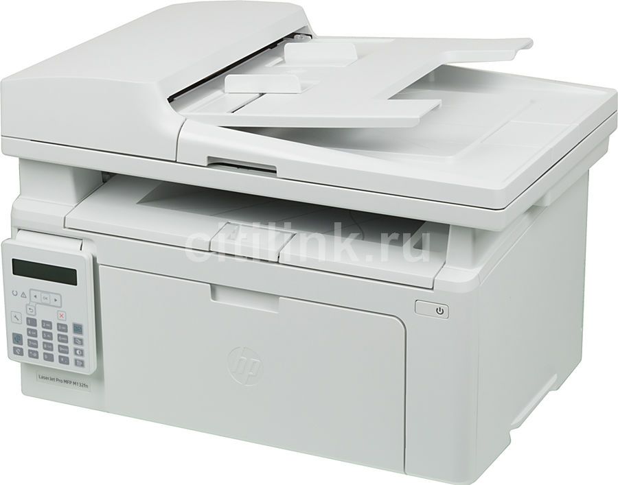 МФУ лазерный HP LaserJet Pro MFP M132fn RU черно-белая печать, A4, цвет ...