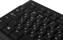 Клавиатура Logitech K120, заводское нанесение кириллицы, черный