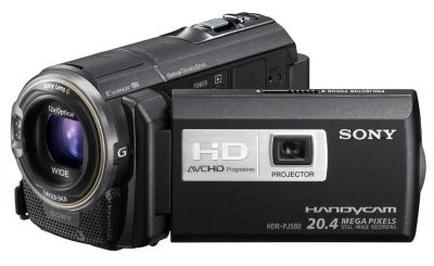 Видеокамера Sony HDR-PJ580VE, черный,  Flash [hdrpj580ve.cel]