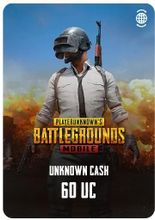 Изображение товара Пополнение игровой валюты PUBG MOBILE 60 UC мгновенно и безопасно