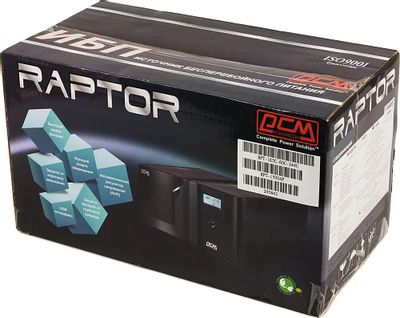ИБП POWERCOM Raptor RPT-1500AP, 1500ВA – купить в Ситилинк | 295842